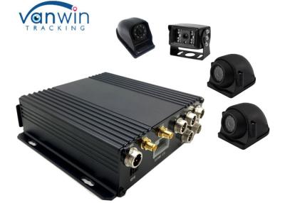 China 4CH mini van de de vrachtwagenveiligheid van de camera720p SD-geheugenkaart dvrgps 3g mobiele de autovrachtwagen van de wifi4g bus met oliesensor MDVR Te koop