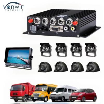 China 8CH 1080P H.265 HD GPS-Fahrzeug-Mobil-DVR-Recorder mit 12V 2.5A und 5V 2A Ausgang zu verkaufen