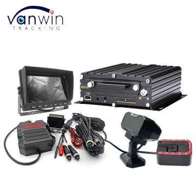 China 4CH 1080P SD MDVR Monitoreo y seguimiento en tiempo real 4G AI ADAS DMS DVR móvil para autobuses y camiones Sistema de CCTV en venta