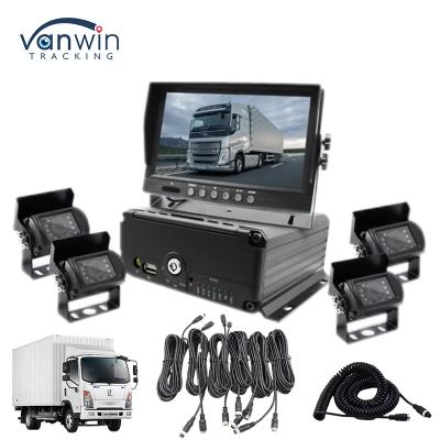 Cina Auto Black Box Camera Auto DVR SIM SD Card Truck Car Recording Instrument MDVR Camere anteriori e posteriori utilizzate per la bus box in vendita