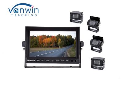 China Pantalla del monitor de exhibición del coche de la imagen 9W MDVR 300cd/m2 del patio IPS en venta