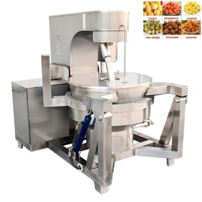 China Automatic Power Corn Sea Sedge Snacks Maker Spherical Maker/Chocolate/Caramel Popcorn Making Machine for sale