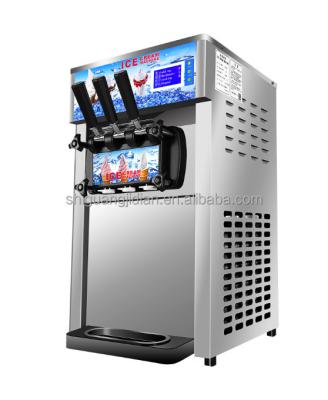 China High Quality Automatic Snack Factory Ice Cream Machine and Mixer and Strawberry Flavor Ice Cream Maker for sale