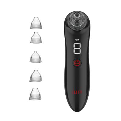 China Technogy Personal Care Product Facial Pore Remover Acne Whitehead Vacuum Suction Blackhead Remover Blackhead Remover Extractor Tool Kit (60KPA) for sale