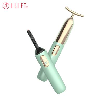 China 2021 Mini Electric Eyelash Curler ABS Electric Rechargeable Makeup Tool Eyelash Curler for sale