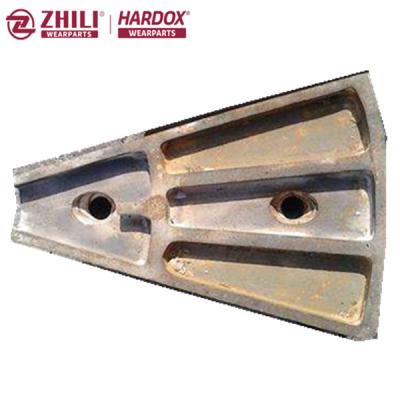 China High Martensite Chrome Casting Iron Mill Liner Dish Grate Dish Mill Accessory for sale