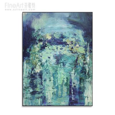 China New Hot Wall Art Decoration Framed Abstract Canvas Oil Painting Picture For Home for sale