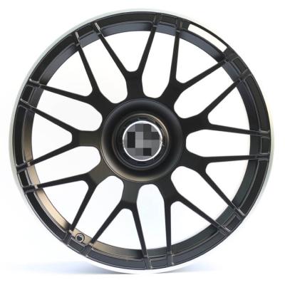 China Wholesale A6061-T6 Aluminum Alloy Forged Black Car 23 24 Inch Sport Alloy Wheels 22 Inch Alloy Rims For Sale for sale