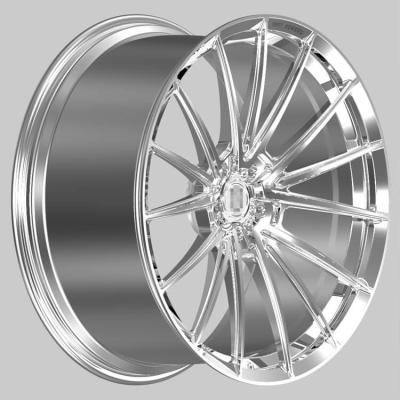 China Wholesale A6061-T6 Aluminum Alloy Aluminum Alloy Sun Cars Polished Customs Wheels For Sale For Method Rim for sale