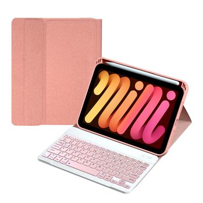 China Light Weight And Drop Resistant Smart Keyboard Case For Ipad Mini 6 8.3 Inch Case for sale