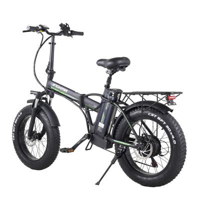 China Foldable Electric High Speed ​​Demountable Beach Cruiser Ebike 48V Motor Horn Ebike 750W Electric Bike for sale