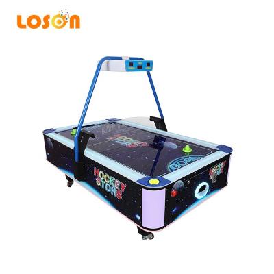 China Plastic+metal+wood Tournament Choice 2 Player Coin Operated De Aire Arcade De Mesa Table Ice Air Hockey Gaming Machine for Sale for sale