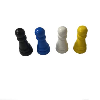 China OEM Wooden Board Game Accessories Custom Wooden Game Pawns Pieces Chess for sale