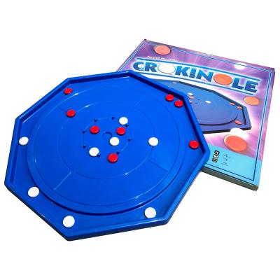 China Educational Plastic Board Game Toy Crokinole Chess Set for sale