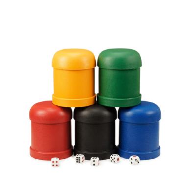 China Entertainment Manufacturer OEM Cheap Plastic Dice Cup For Party Bar for sale