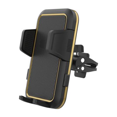 China PC/Silicone Upgraded Ultra Stable Handsfree Car Air Vent Phone Holder for Car Compatible with 4-7 Inch Phones for sale