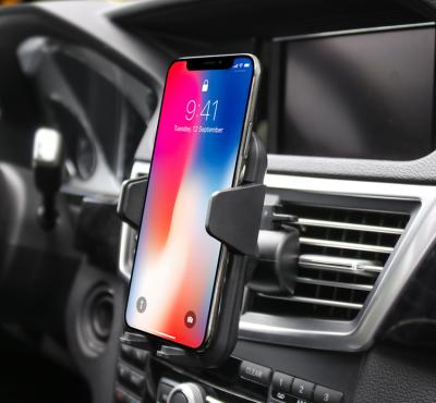 China Universal 360 Adjustable Car Cell Phone Holder Air Vent Mount Car Mount Mobile Phone Holders for sale