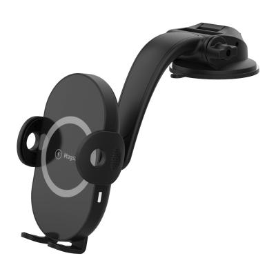 China New Arrival Car Dashboard Mobile Phone Car Mount Holder Adjustable Wireless Charger Air Vent Mount for sale