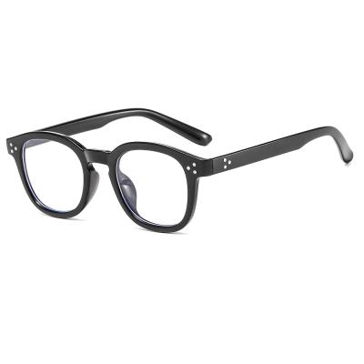 China 2020 Fashion Fashion Transparent Color Optical Frames Classic Small Size Women Mens Eyeglasses Frames for sale