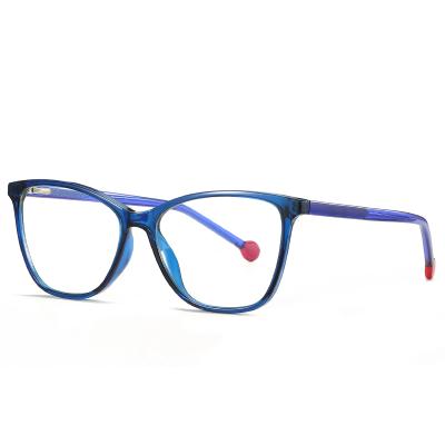 China Fashionable Eyewear Optical Frame Spring Hinge Flexible Glass Frames for sale