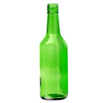 China Wholesale 600ml Green Glass Beverage Bottle / Beer Bottle for sale