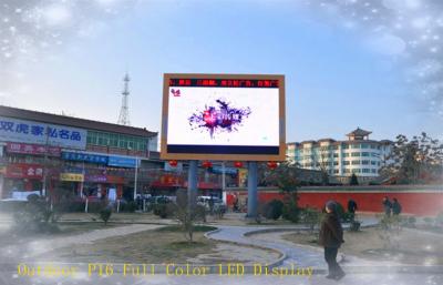 China Lightweight P16 Outdoor Full Color LED Display for sale