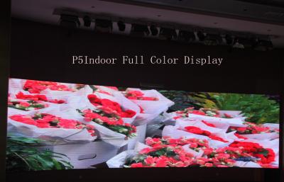 China Seamless P5 Indoor Advertising Display With 40000/㎡ Pixel Density for sale