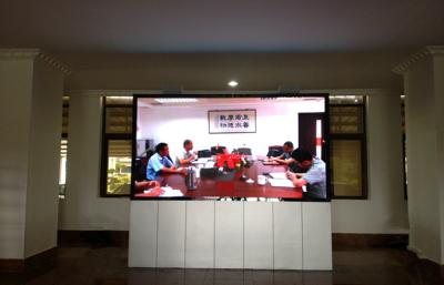 China SMD 2121 P4 Indoor Flexible Led Screen , 1/16constant Driving For Meeting Room for sale