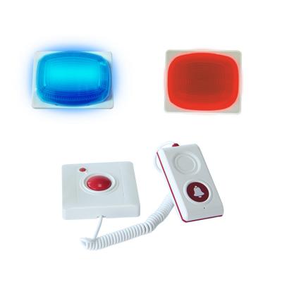 China Wireless Calling 300M Working Range 433MHz Frequency Clinic Hospital Elder Patient Health Care Women Kids Safety Nurse Calling System Button for sale