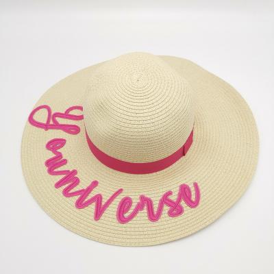 China Bulk Image Lady Straw Hats Straw Beach Hat Straw Hat For Women for sale