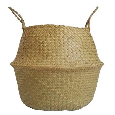 China Economic Folding Folding Laundry Basket Of Plant Plankton Made In China for sale