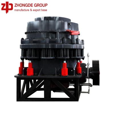 China Metallurgy Granite Crushing Machine Compound Cone Crusher / Cone Crusher Plant for sale