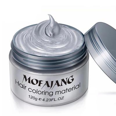 China Short Hair Fashion Colored Hair Conditioner for Men and Women Styling Disposable Hair Dye Wax for sale