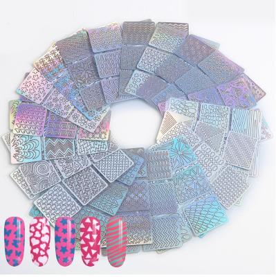 China 3d Nail Stock Nail Art Factory Filigree Nail Strickers DIY Art Decoration Nail Decals Wholesale Stricker for sale