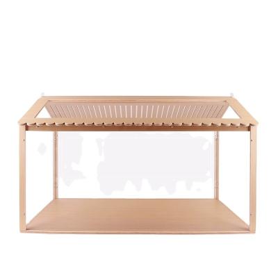 China Customization Hamster Breathable Transparent Acrylic Cage Cage Solid Wood for sale