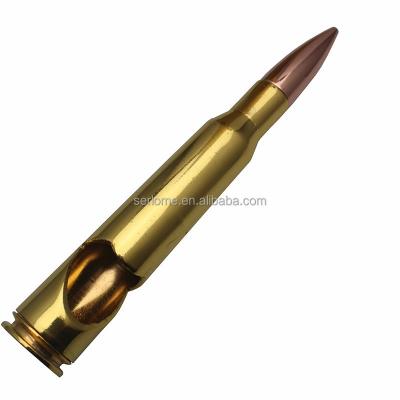 China Viable Christmas Promotional Gifts High Quality Printed Logo Gold 50 Caliber Bullet Customized Bottle Opener for sale