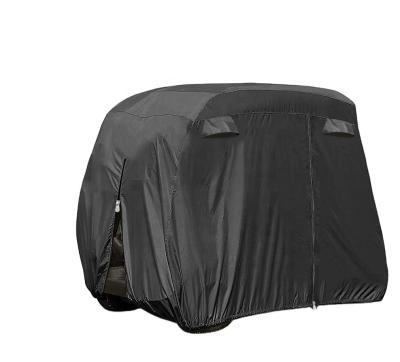 China Clean zhanxin Outdoor Waterproof Sunproof Dust - Proof Golf Cart Seat Rain Cover 600D for sale