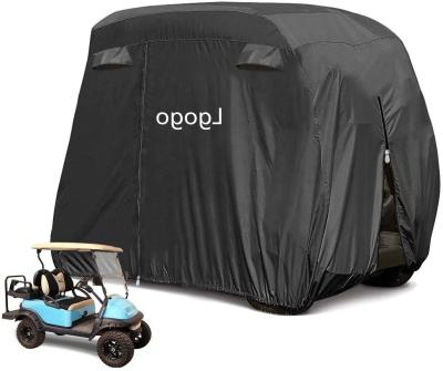 China Clean zhanxin Outdoor Waterproof Sunproof Dust - Proof Golf Cart Seat Rain Cover 600D for sale