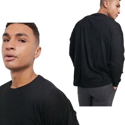 China Simple Oversized T Shirts Fashion Streetwear Drop Shoulder Anti-Shrink Plus Size Men's T Shirts for sale