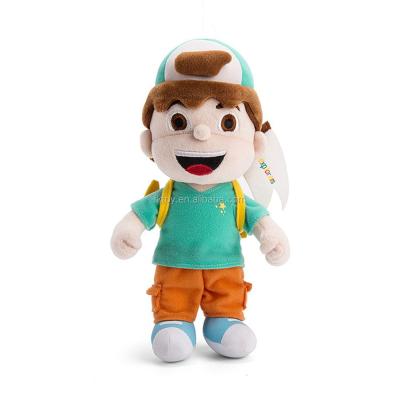 China Toy Popular Cartoon Custom Plush Battery Operated Doll for sale