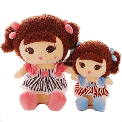 China Cartoon Toy High Quality Cute Big Eyes Plush Girl Next Door Toy for sale