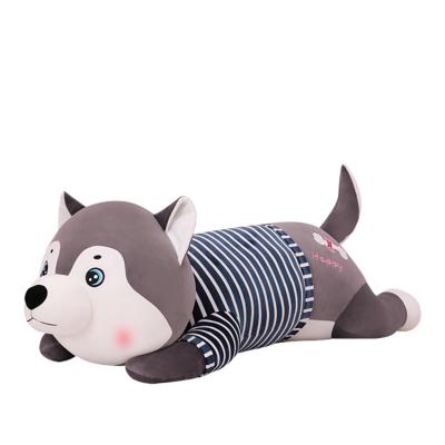 China Promotion Gift OEM Simulation Stuffed Dog Plush Husky Toy for sale