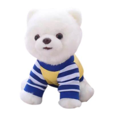 China Cute plush Toy Dog In Clothes promotion stuff simulation animal for sale