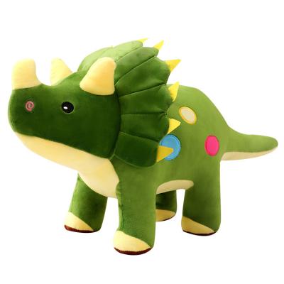 China Promotion Stuff Wholesale Custom Embroidery Stuffed Animal Dinosaur Toy for sale