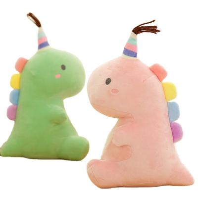 China Creative Cute Sitting Dinosaur Stuffed Plush Toy Promotional Stuff Party Annual Gift for sale