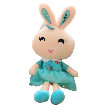 China Cute Promotion Stuff Hot Sale Cartoon Mascot Rabbit Plush Toy for sale