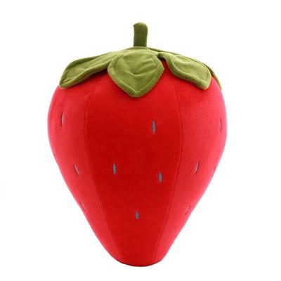 China Promotion Stuff Factory Wholesale Simulation Fruits Strawberry Doll Plush Toys for sale