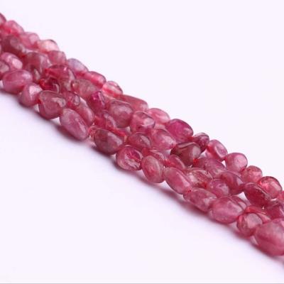 China Natural Red Tourmaline Rubellite Rough Stone Tourmaline Cat Eye For Wholesale for sale