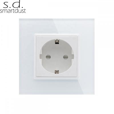 China EU Smartdust 240V 16A Smart Wall Outlet Residential / General Purpose Premium Standard Socket Outlet for sale