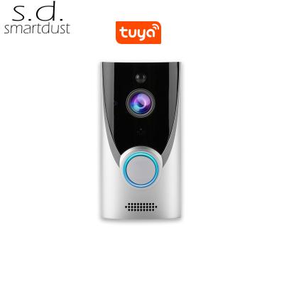 China Smartdust Tuya Smart App Control 1080P WiFi Doorbell Video Smart Home Outdoor Camera Smart Home Wireless WiFi Doorbell Came for sale